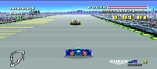 F-Zero (Nintendo Super System) Screenshot 1